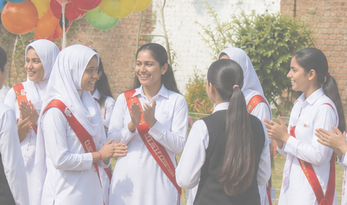 Students celebrating